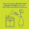 MRS. MEYER'S CLEAN DAY Baking Soda Cream Cleaner, Cuts Grease, Scratch-Free Polish, Lemon Verbena, 16 Fl Oz, Pack of 1 #3
