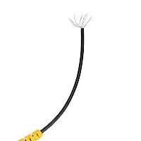 Vista 9 de Correa de muñeca antiestática, pulsera de conexión a tierra antiestática de 11 pulgadas con clip de cocodrilo y cable largo extensible, se adapta a