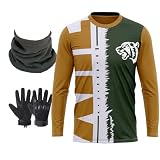 specialized brand in breathable fabrics: cycling clothing is made of 100% polyester fabric with many small holes for better breathability and effective moisture absorption, keeping you feeling fresh and comfortable. Popular and stylish patterns increase the uniqueness of clothing and get close connection with modern.The clothing is lightweight, thin, and soft, fitting your body perfectly.