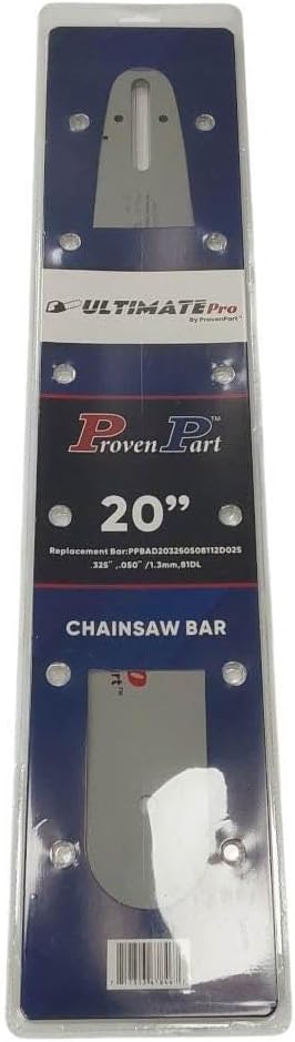 Proven Part 20In Chainsaw Bar .325 .050 81DL Fits Stihl MS261, MS271, MS291, MS362 And MS391 30030083321