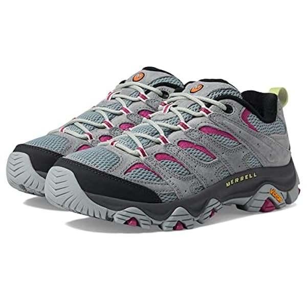 Merrell Moab 3 - Monument/Fuchsia dames Lage sneakers