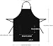 Viedouce 2 Piezas Delantales Impermeables Ajustables del Cocinero con Bolsillo Cocina Delantale...