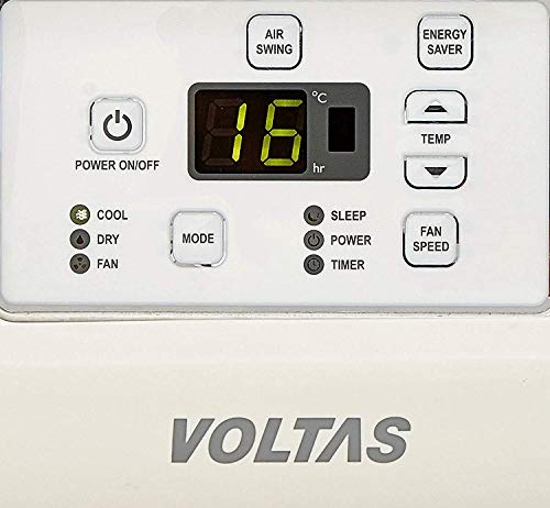 Image of Voltas 1.5 Ton 5 Star Window AC (Copper 185 MZK White)