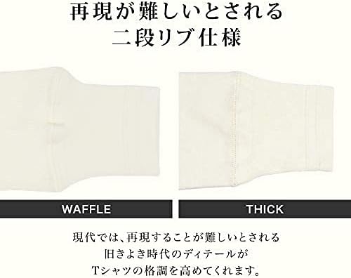 グラッドハンド 19 ヘンリーネック Tシャツ メンズ 長袖 ロンT 厚手 ティック 無地 パックT GLADHAND THICK