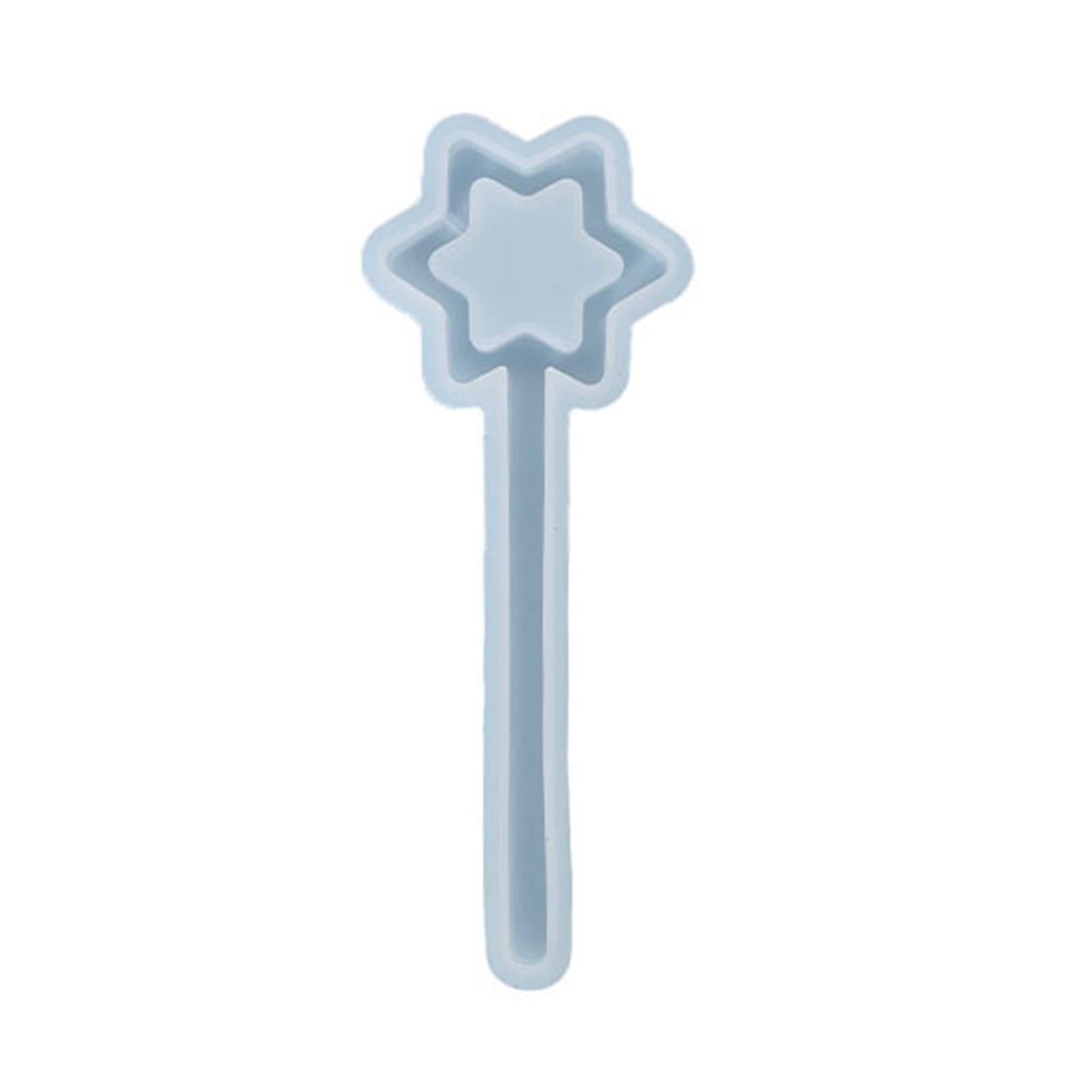 NEWFT Wand Resin Shaker Mold,Silicone Mould Resin Shaker Resin Epoxy Casting Shaker Mould for Crafts