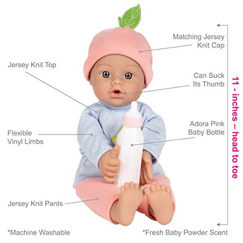 Adora Soft Baby Doll Girl, 11 Inch Sweet Baby Grapefruit, Machine Washable (Amazon Exclusive) 1+ #TOP3