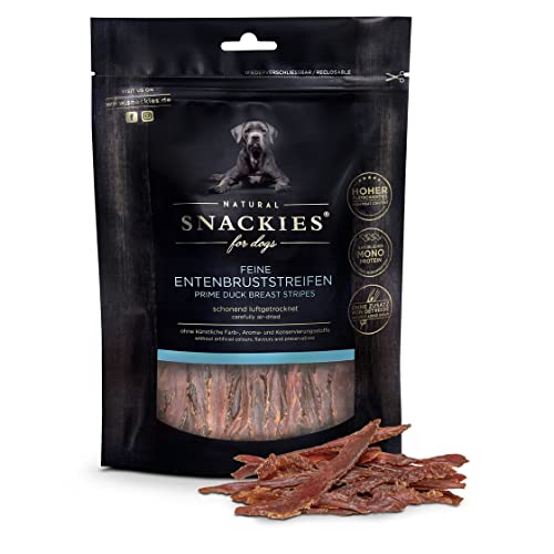 SNACKIES Vorteils-Set Best of 8+1 Pack (à 170/180g) Premium Snacks für Hunde ohne Zusatz von Getreide, Zucker, Farb-, Aroma- und Konservierungsstoffe, schonend luftgetrocknete Leckerli