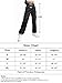 LOLOCCI Black Cargo Pants Baggy Women Cargo Work Casual High Waisted Black Pants