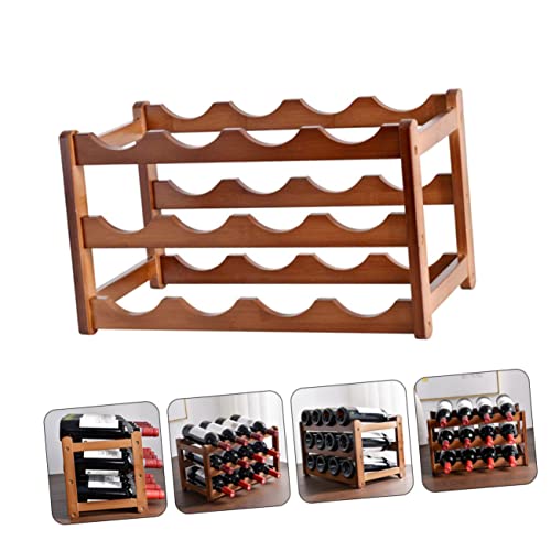Organizador para botellas de vino PRETYZOOM miniatura 6