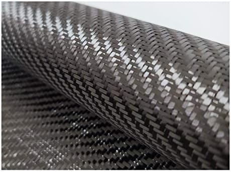 Aerospace Grade Carbon Fiber Cloth Fabric, 2x2 Twill 3k 50" x 36"/127cm 5.7oz/193gsm