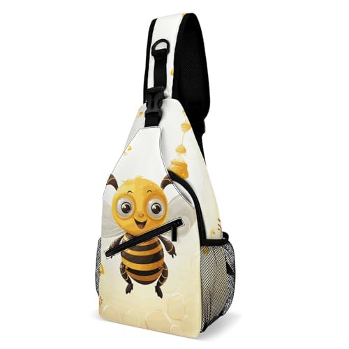 Bolso Sling Crossbody Casual para Viaje y Senderismo