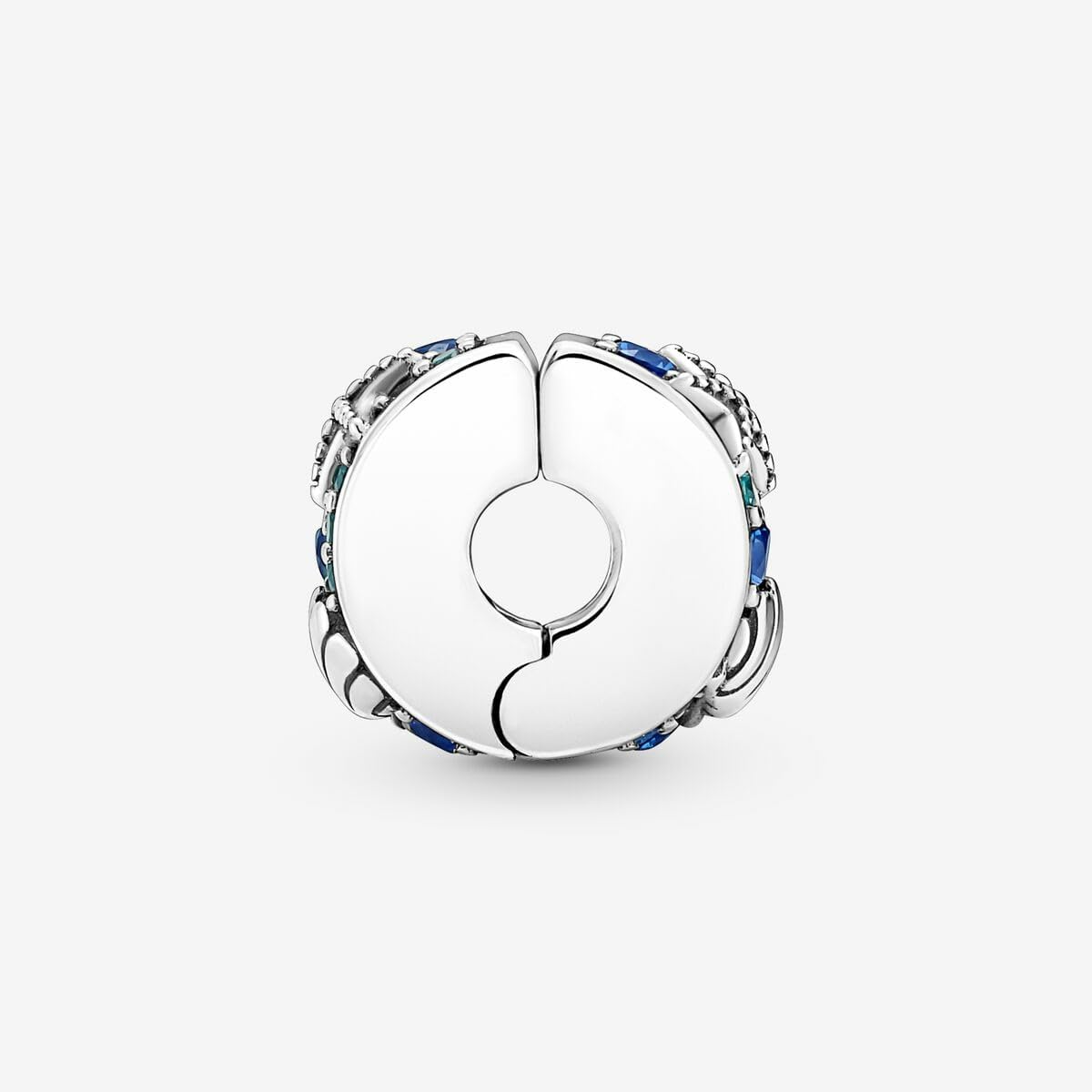 PANDORA Tropical Starfish & Shell Clip Charm - Bracelet Charm for PANDORA Moments Bracelets - Stunning Women's Jewelry - Gift for Women - Made with Sterling Silver & Man-Made Crystal - With Gift Box