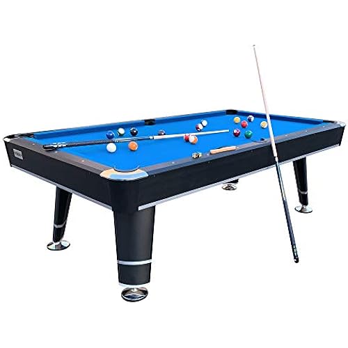 RACK Orion 8-Foot Tournament Billiard/Pool Table (Blue) – Professional Competition Game Table