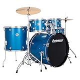 ludwig drums germany  Ludwig Accent Drive 5PC Drum Set Blue Sparkle - Drum-Set