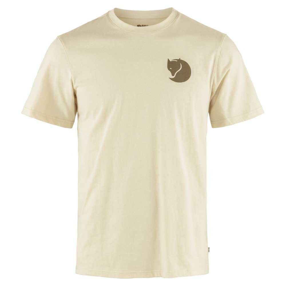 Fjällräven Men's Chalk White Fjallraven 12600216-113 Walk With Nature T-Shirt M T-Shirt Size M