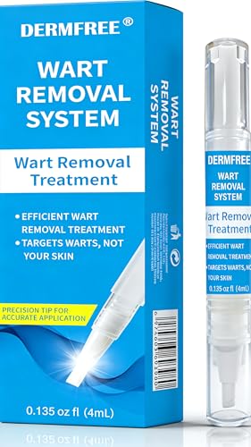 Wart Removal Pen for Warts 4ml, Corns, Spots, Moles and calluses, wart Removal Pen for face, Body and Hands Skin tag Removal kit