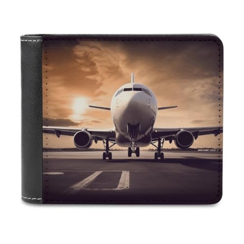 WIMMY Large Capacity Wallet for Men, Leather Soft Credit Card Holder