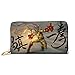 Produktbild JHGFG Herren Leder Geldbörse One-Punch Saitama Long Wallet Brieftasche RFID Blocking