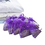 Large gamme d'utilisations : les sachets de lavande sont non seulement parfaits pour rafraîchir n'importe quel espace de votre maison, mais peuvent également être utilisés pour fabriquer des bougies ou comme éléments décoratifs pour les desserts.