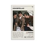 GoodFellas Filmposter, Leinwand-Kunst-Poster und Wandkunst, 
