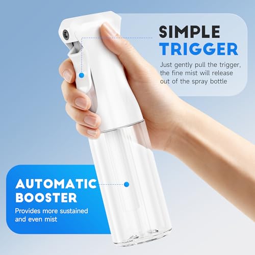 50% Off 3-Pack Continuous Fine Mist Spray Bottles - Multipurpose - Image 4