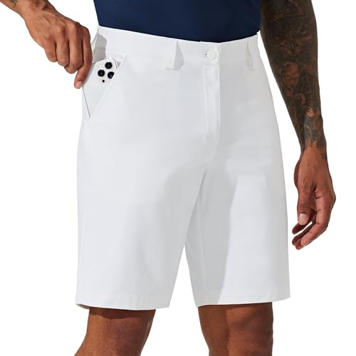 Willit Men'S Golf Shorts Stretch Work Dress Shorts Quick Dry Hiking Athletic Casual Shorts With Pockets 10'