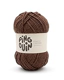 Aiguille/Crochet n° 8 Pingouin - Pelote de Laine Pingo Dream - Laine à Tricoter - 80% ACRYLIQUE,20% POLYAMIDE - Aiguille n°8 - Couleur CHOCO CHINÉ