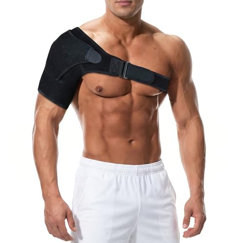 Attelle epaule, Epauliere tendinite epaule, Attelle Épaule à Bandage Réglable - Soulager la douleur à l'épaule, lésion de la coiffe des rotateurs - Homme et Femme...