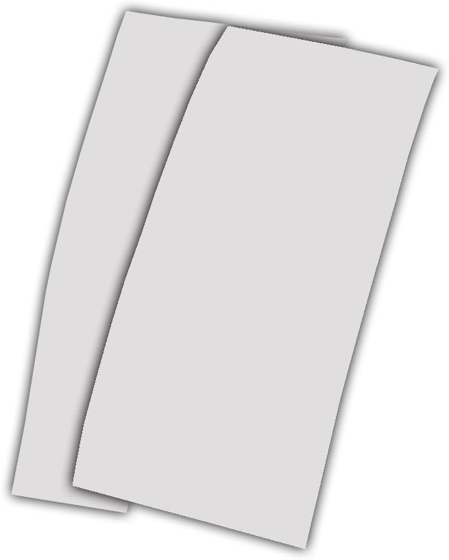 Golpeador para guitarra transparente, electrostático. Rectangular (7x17cm)