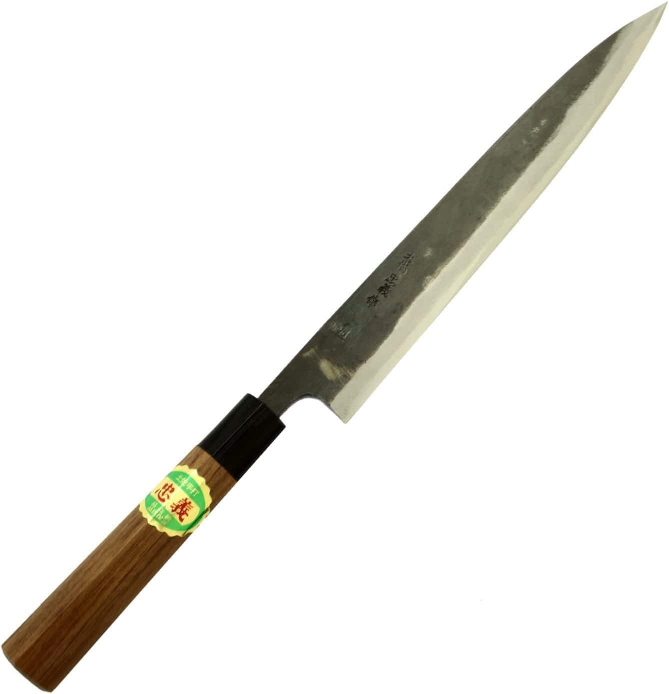 Tosa Knife, Black Uchi, Deba Knife, Blue Steel, No. 1, 8.3 inches (210 mm)