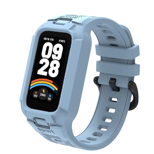 [Etsbaocy] �����p�o���h Xiaomi Smart Band 9 Active/Xiaomi Redmi Smart Band 3 �Ή� �����x���g ������ �V���R�� �\�t�g�����h�~�x���g �h�� �ϊ��� �ϋv�� �y�� �����Y�����f�B�[�X�p �o���h
