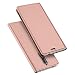 Produktbild Conie EF26065 Electroplated Flip Case Kompatibel mit Nokia 8, PU Leder Hülle Flip Wallet Cover Kartenfächer Standfunktion Magnetisch für Nokia 8 Etui Rosegold