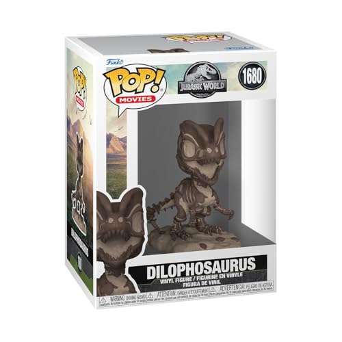Funko, Toy Funko Pop! Movies: Jurassic Park Fossil - Dilophosaurus