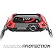 SUPCASE for Apple Watch 3/2/1 [42mm] Case with Band (Unicorn Beetle Pro), [Anti-Scratch] [Bumper Protector] Rugged Men Cover Sport Protective Case with Adjustable Strap Bands for iWatch 3/2/1, Red