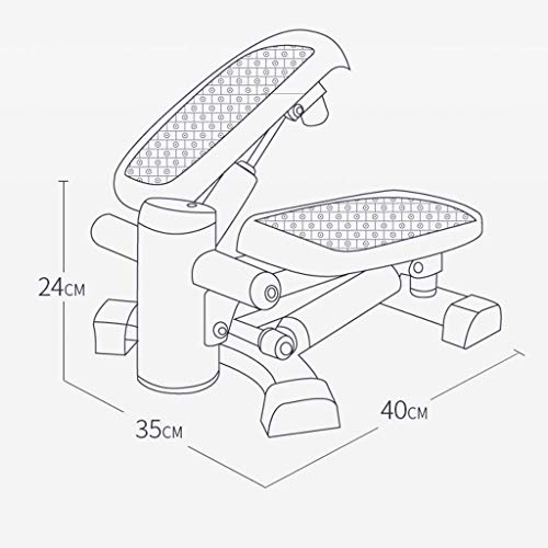 Mini haut-bas stepper d'intérieur pour sculpter votre corps devant la télé