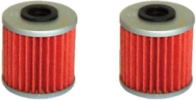 HiFloFiltro HF207 Premium Oil Filter, Single (Pack of 2)