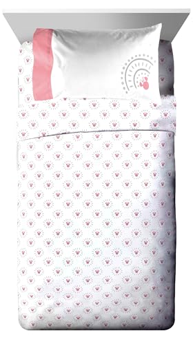 Image of Disney Minnie Mouse Twin Comforter Set 5 Piece Bedding for Girls, Grey | Bed in a Bag, Comforter Sheets Sham Pillowcase, Official Product, Soft Microfiber, Machine Washable, Easy Care, Girls Gift