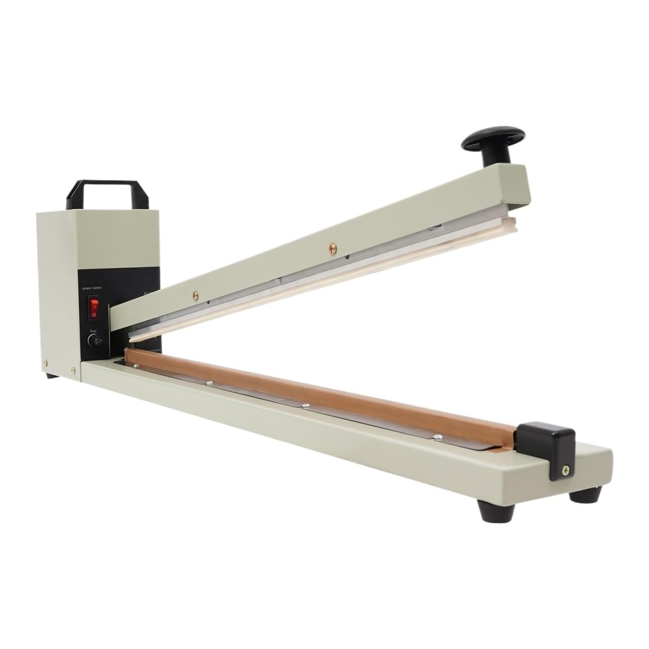 asdchZen 750W Hand Impulse Sealer, 23.6" Heat Sealing Machine, 8-Temp Adjustable For Plastic Bags, Foil, Shops & Factories Clean And Neat Sealing
