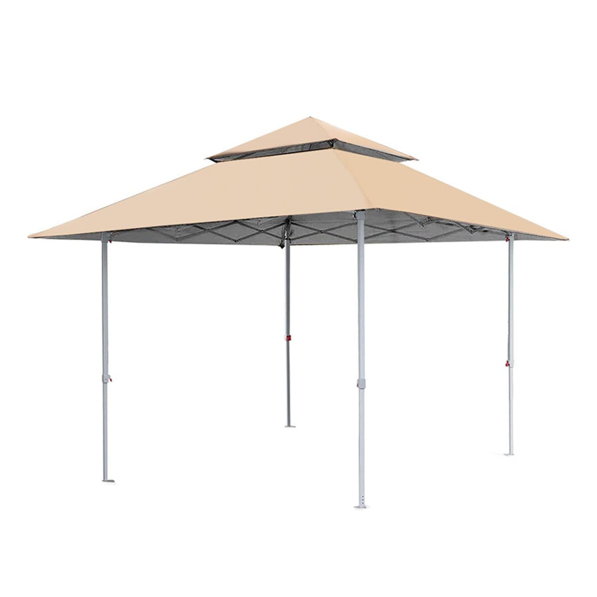 Garden Winds Custom Fit Replacement Canopy Top Cover Compatible with Eagle Peak 13x13 Straight Leg Pop Up E169EPT-AZ - Upgraded Performance RIPLOCK 350 Fabric
