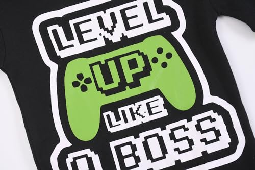 Benaive Boys Summer Pajamas 4 Pieces Kids Pajama Shorts Toddler Boy Pjs Cotton Sleepwear Size 2T-12 Years - Image 6