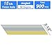 SimCos 15 Gauge 34-Degree DA Series Angled Finish Nails, Galvanized Assorted Size Project Pack for Pneumatic, Electric Angled Finish Nailer or Nail Gun (2-1/2