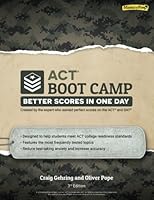 ACT Boot Camp Workbook - 3rd Edition 1948846144 Book Cover
