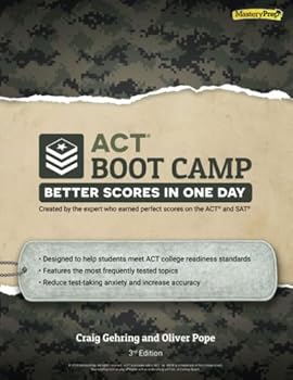 Paperback ACT Boot Camp Workbook Book