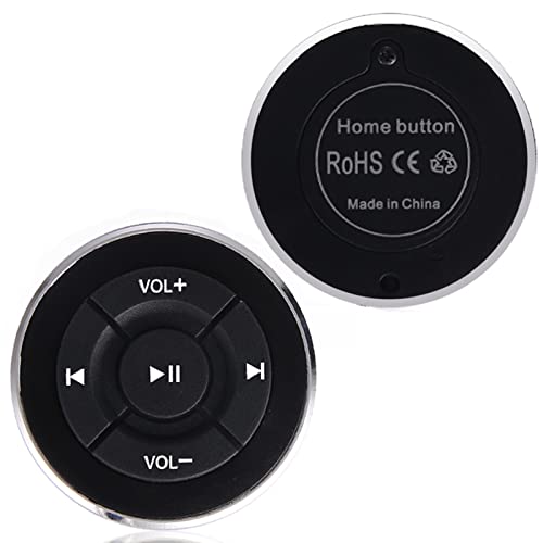 Sxhlseller Car Bluetooth Remote Controller, Bluetooth 4.0 Remote Control with Multimedia Button - Image 3