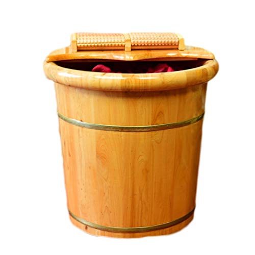 Spa de pies de madera BABYCE para pedicura y relajación