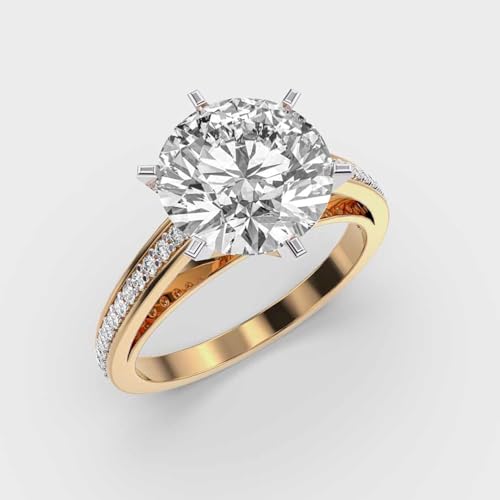 Bague solitaire en argent moissanite la solution pour un bijou de luxe durable