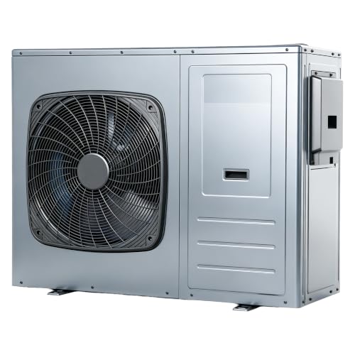Techomey Luft-Wärmepumpe Warmwasser 12kW, COP 5.1, Warmwasser Wärmepumpe A...