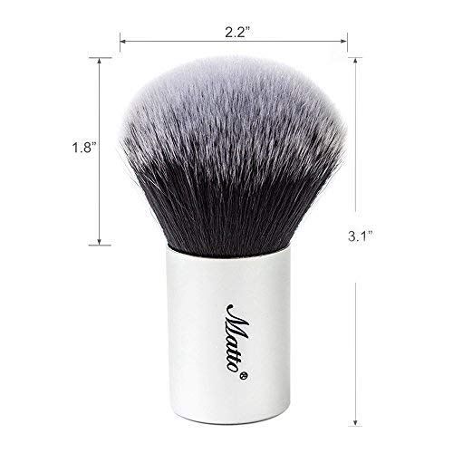 Matto Kabuki Brush for Powder Mineral Foundation Blending Blush Buffing Makeup Brush 1 Piece