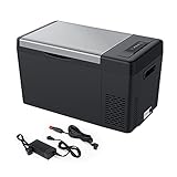 JoyTutus Portable 12 Volt Refrigerator, 23 Quart(22L) Car Fridge for DC 12/24V and AC 110V, -7.6℉~50℉ Freezer, Electric Cooler for Camping, Travel, RV, Truck, Vehicle, Boat and Home