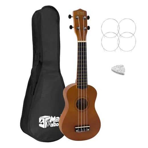 Mad About Ukelele Soprano para zurdos, natural